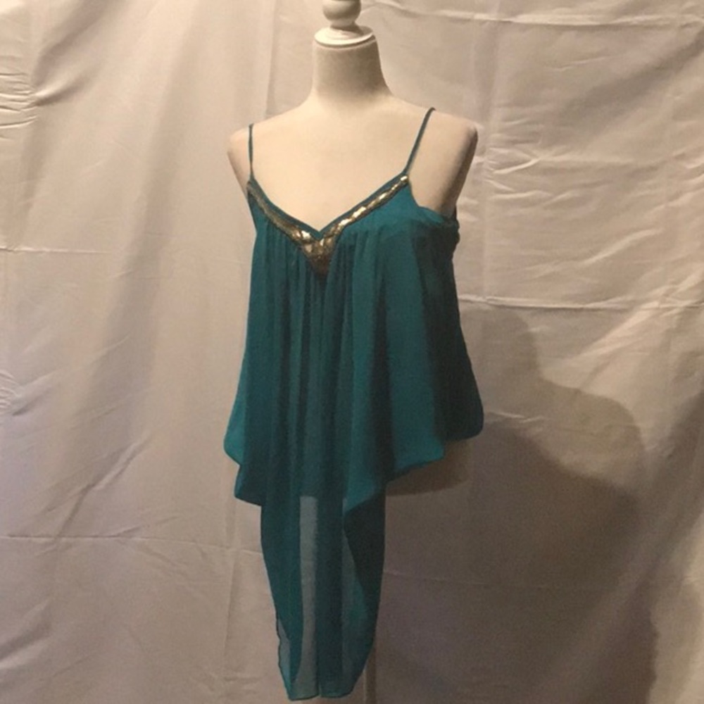 Teal dress
